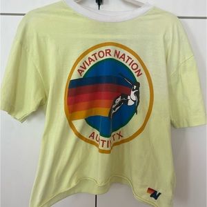 Aviator Nation yellow shirt